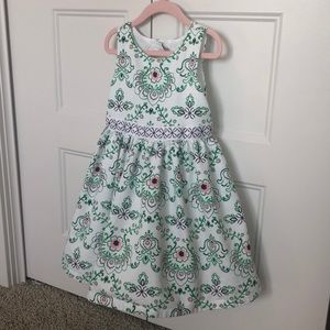 Janie and Jack Dress with matching hair bow
